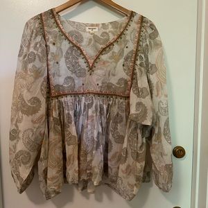 Like new boho blouse